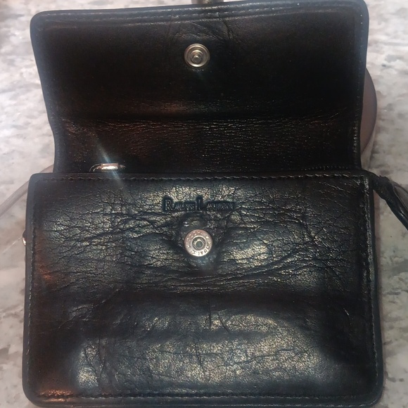 Black Leather Men's Bag - Picture 2 of 5